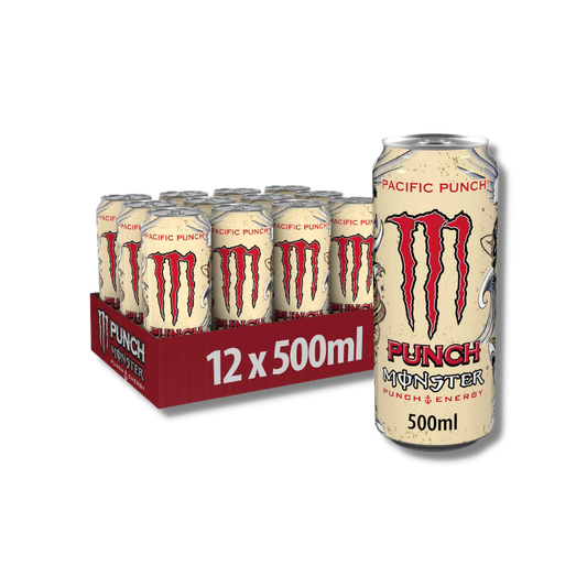 Carton (12x500ml) Monster Energy Pacific Punch