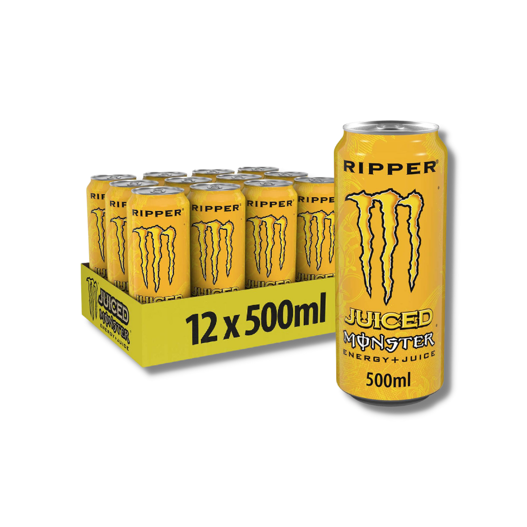 Carton (12x500ml) Monster Energy Ripper