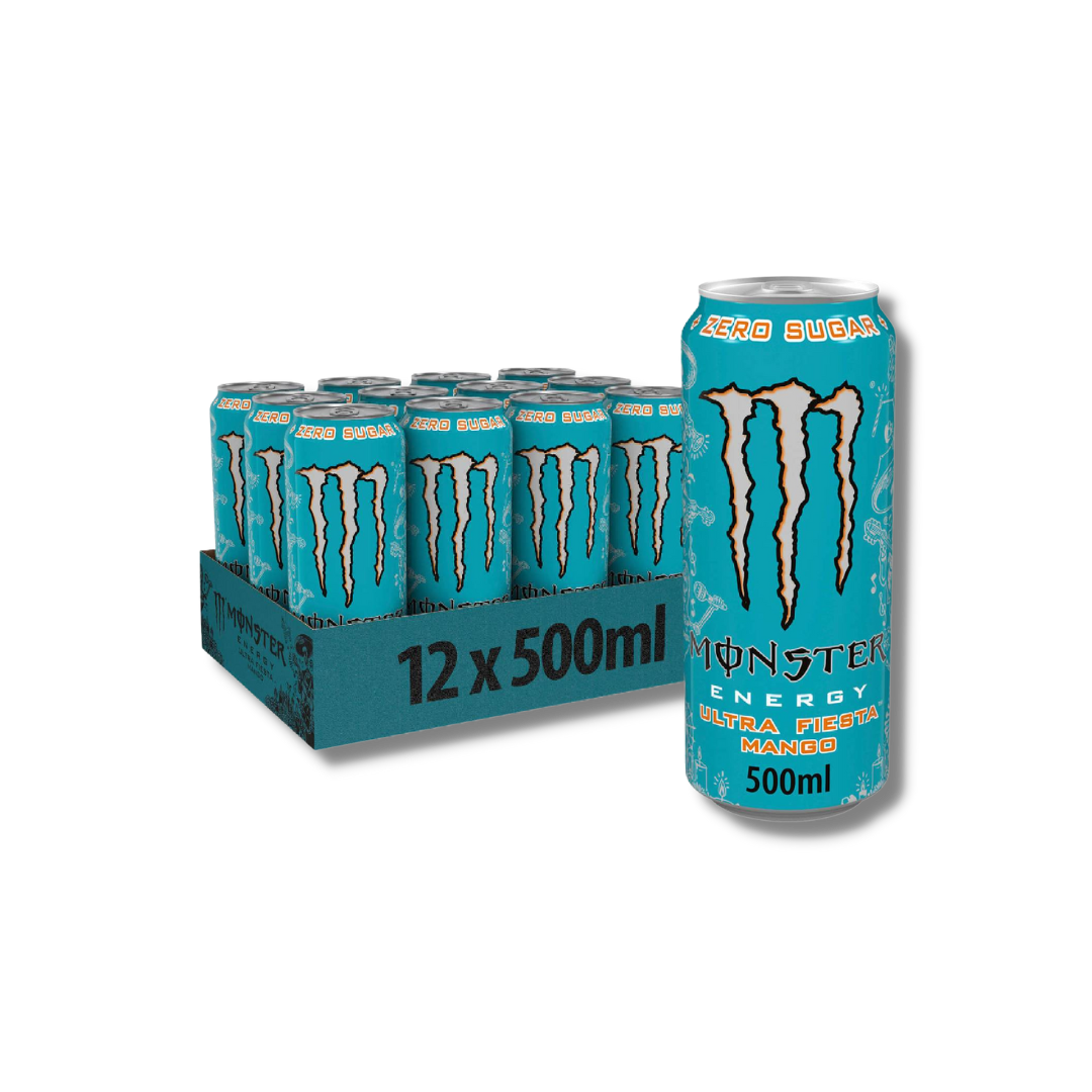 Carton (12x500ml) Monster Energy Ultra Fiesta